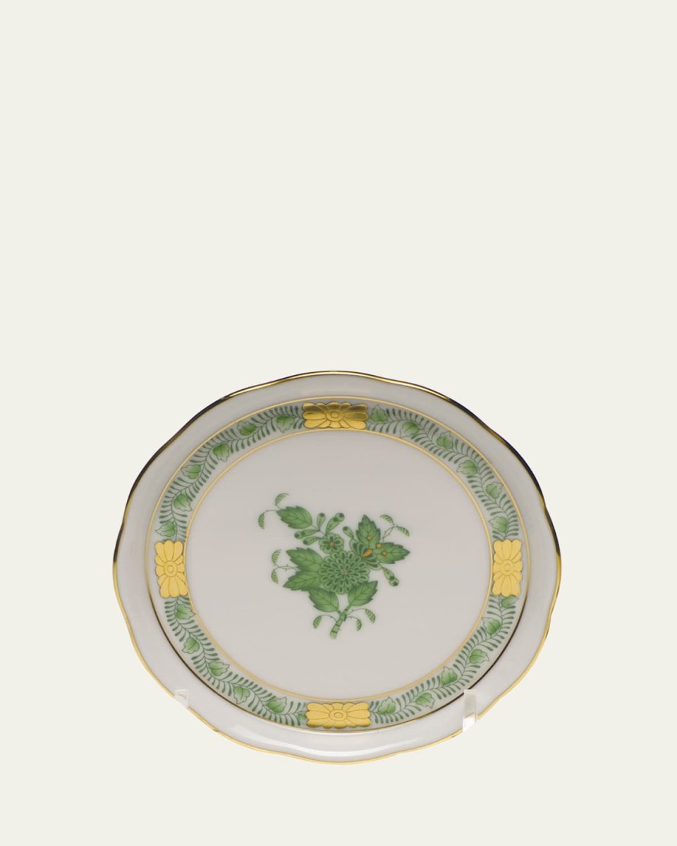 Chinese Bouquet Green Coaster